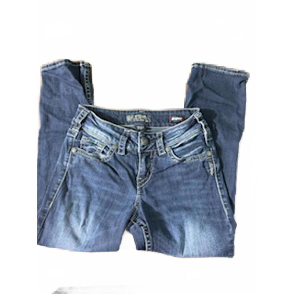 Silver Jeans Co. Suki Mid Capri Women's Jeans W26 L22.5‎